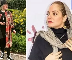 "مهناز افشار" دیگه مثل ایرانیا چیتانی نمیپوشه حسااابی غربی طور شده؛ چه لباس چین داری!
