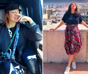 رونمایی "مهناز افشار" از خواهرزاده خفنش؛ دامن کوتاه لی لی خانوم چی میگه!