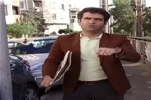 سکانس خندان؛ هوتن شکیبا یجور سوار ماشین چسبیده به تیر میشه مستربین واج میمونه
