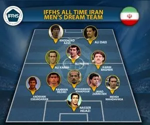 با بهترین تیم ملی تاریخ فوتبال ایران آشنا شوید!