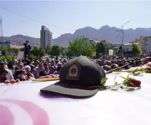 پیکر ۲ شهید در خلخال تشییع شد