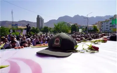 پیکر ۲ شهید در خلخال تشییع شد