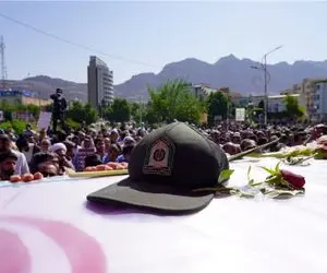 پیکر ۲ شهید در خلخال تشییع شد