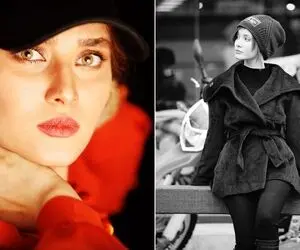 فاز برداشتن "ساناز سعیدی" تو طبیعت؛ با این سر و شکل وسط گَندما شبیه مترسکا شده!