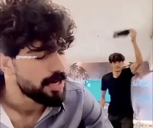 آواز شادیسم؛ پسره هرچی تنها شدم‌ بسمه با غم میخونه داداشش پشت صحنه هلیکوپتری‌ میره