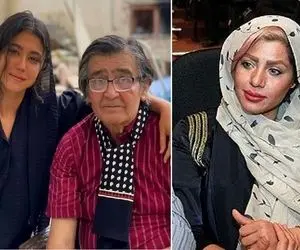 "رضا رویگری" بغل خانوم بازیگر که حسابی مانکن شده؛ چقدر زنش کم سن و با شخصیته!