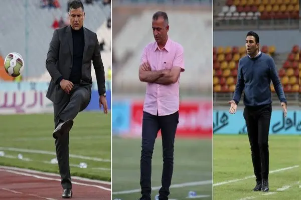 علی دایی، جواد نکونام و فراز کمالوند