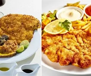 طرز تهیه شنیسل مرغ به بهترین روش / یه شام فوق العاده برای مناسبت های خاص