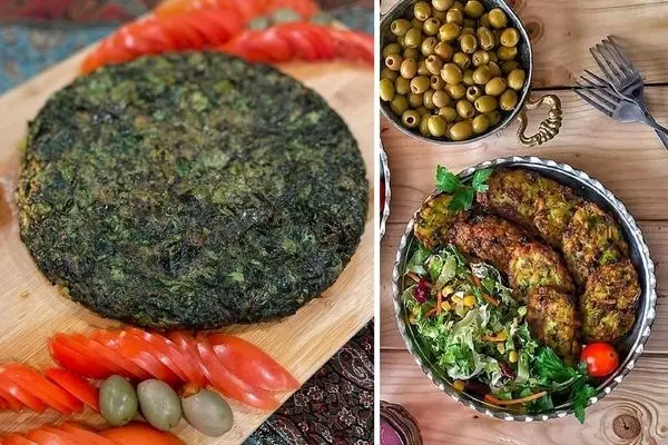 طرز تهیه کوکوی اسفناج ترد و خوشمزه / یه شام مقوی و سالم که همه عاشقش میشن