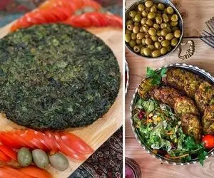 طرز تهیه کوکوی اسفناج ترد و خوشمزه / یه شام مقوی و سالم که همه عاشقش میشن