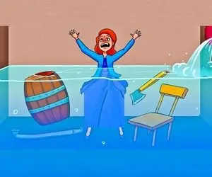 بازی فکری؛ اگه بند بند وجودت از هوش شکل گرفته بگو خانومه با چی خودشو از مرگ نجات بده