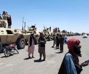 طالبان در حال انتقال تانک و سلاح سنگین به مرز ایران و افغانستان