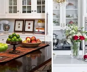 ایده زیباسازی فضای روی کانتر و کابینت / قطعا مهمون بعد پذیرایی چشمش به آشپزخونه میفته