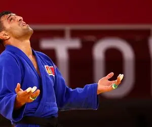 شکرگزاری سعید ملایی بعد از برد نیمه نهایی جودو المپیک 2020 +عکس