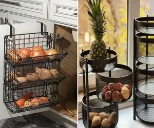 زیباترین جای سیب زمینی و پیاز جدید / بیا که وقتشه با اون جای قدیمی و زپرتی خدافظی کنی