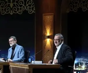 عکسی جالب از حالت چهره دو کاندیدای پوششی انتخابات در جلسه ای به ریاست پزشکیان