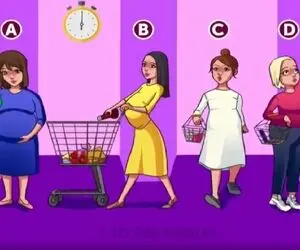 هوش تصویری؛ اگه فکر میکنی هوش جنگی داری بگو کدوم از این خانوما باردار نیست؟