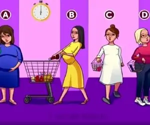 هوش تصویری؛ اگه فکر میکنی هوش جنگی داری بگو کدوم از این خانوما باردار نیست؟