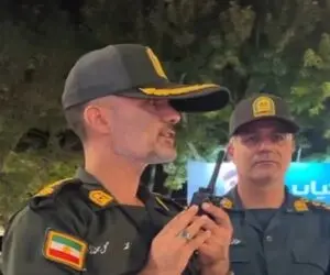 آواز احساسی؛ برای پلیس گشت فوریت تو خیابون تولد گرفتن دلش رفت