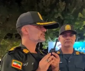 آواز احساسی؛ برای پلیس گشت فوریت تو خیابون تولد گرفتن دلش رفت