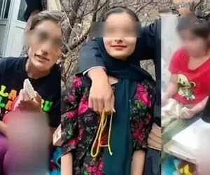 خبر جدید از دختران سنندج که پدر و نامادری در دستشویی حبسشان کردند| نارین دوباره خندید