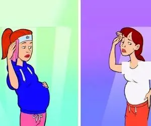 بازی فکری؛ اگه نمیخوای پیش باهوشا ذلت و خفت بکشی بگو کدوم از خانوما ادا بارداری میاد