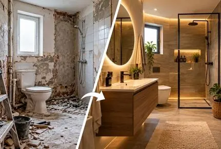 5 اشتباه پرهزینه در بازسازی حمام مدرن؛ نکات رسیدن به دیزاینی ایده آل و مقرون به صرفه