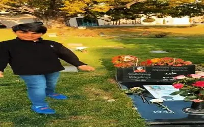 آواز خسروی؛ نوه پسری مرحومه صدا به ارث برده به یادش سلام سلام میخونه حنجره اش از طلاس