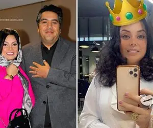 "صبا راد" شیطون تر از همیشه؛ خانومی واسه شب چلّه نیمچه حجابشم بیخیال شد!