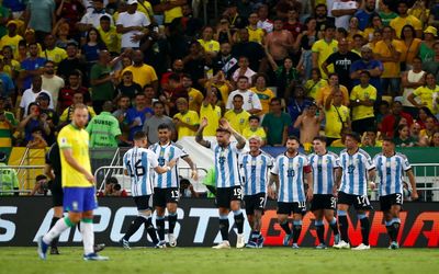 جنجال و درگیری در بازی برزیل - آرژانتین!