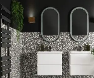 چیدانه خیلی قشنگ؛ خونه رو میخوای بازسازی کنی واسه سرویس بهداشتی کاشی طرح دار بزن محشر