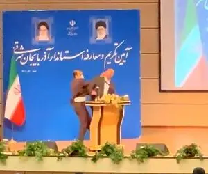(ویدئو) علیزاده که به استاندار آذربایجان شرقی سیلی زد کیست؟