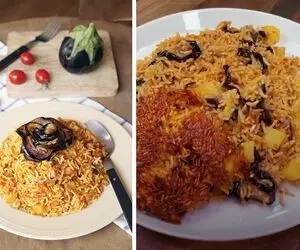 طرز تهیه استانبولی بادمجون / خوشمزه ترین ناهار بدون گوشت رو اینجوری بپز