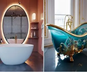 وان‌ های لاکچری/ این وان‌ ها کاری می‌کنن نخوای از حموم بیای بیرون!