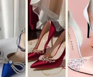 کفش های پاشنه بلند مد برای عید / مدل امسال کپیه کفش سیندرلاست مثل همونم بخت باز میکنه