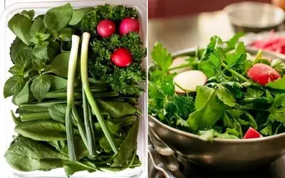روش تازه نگه داشتن سبزی خوردن / لازم به کار شاقی نیس اینجوری یه هفته تر و تازه اس