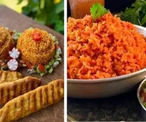 طرز تهیه دمی گوجه خوشمزه و لذیذ / گوجه پلو یه ناهار عالی واسه تابستون