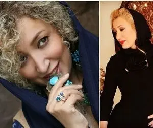 دختر نگار عابدی انگار شوهرشه؛ این فیگورای ناجور تو تئاتر سانسورچی نداره؟