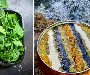 طرز تهیه آش اسفناج با بهترین دستور / یه آش لعاب دار خوشمزه و مقوی که همه چی تمومه