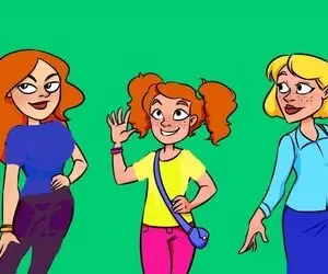 هوش تصویری؛ اگه ادعات میشه که تیزهوشی بگو کدوم از خانوما مادر این دختر گیس حنایی؟
