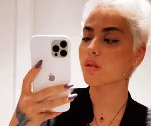 ریحانه پارسا با چشم های خمار و سایه صورتی!