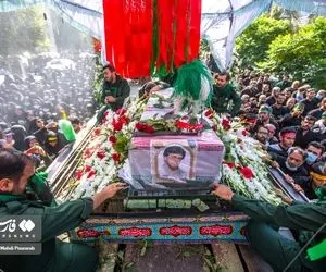 تشییع پیکر شهید مدافع حرم «عباس آسمیه» 