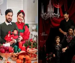 استایل ست متفاوت برا شب چله زوج ها / عکس های خانوادگی رو زن و شوهری یه تنه خوشگل کنید