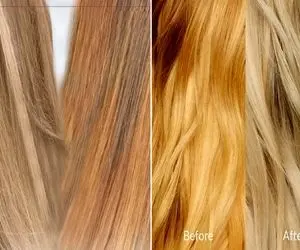 از بین بردن زردی و قرمزی رنگ مو / اینجوری خودتم بدون ترس میتونی دکلره بذاری رو موهات