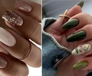 بهترین طرح های لاک ناخن نود / با این سبک و رنگ لاکا عروسی و عزا درجا میتونی بری
