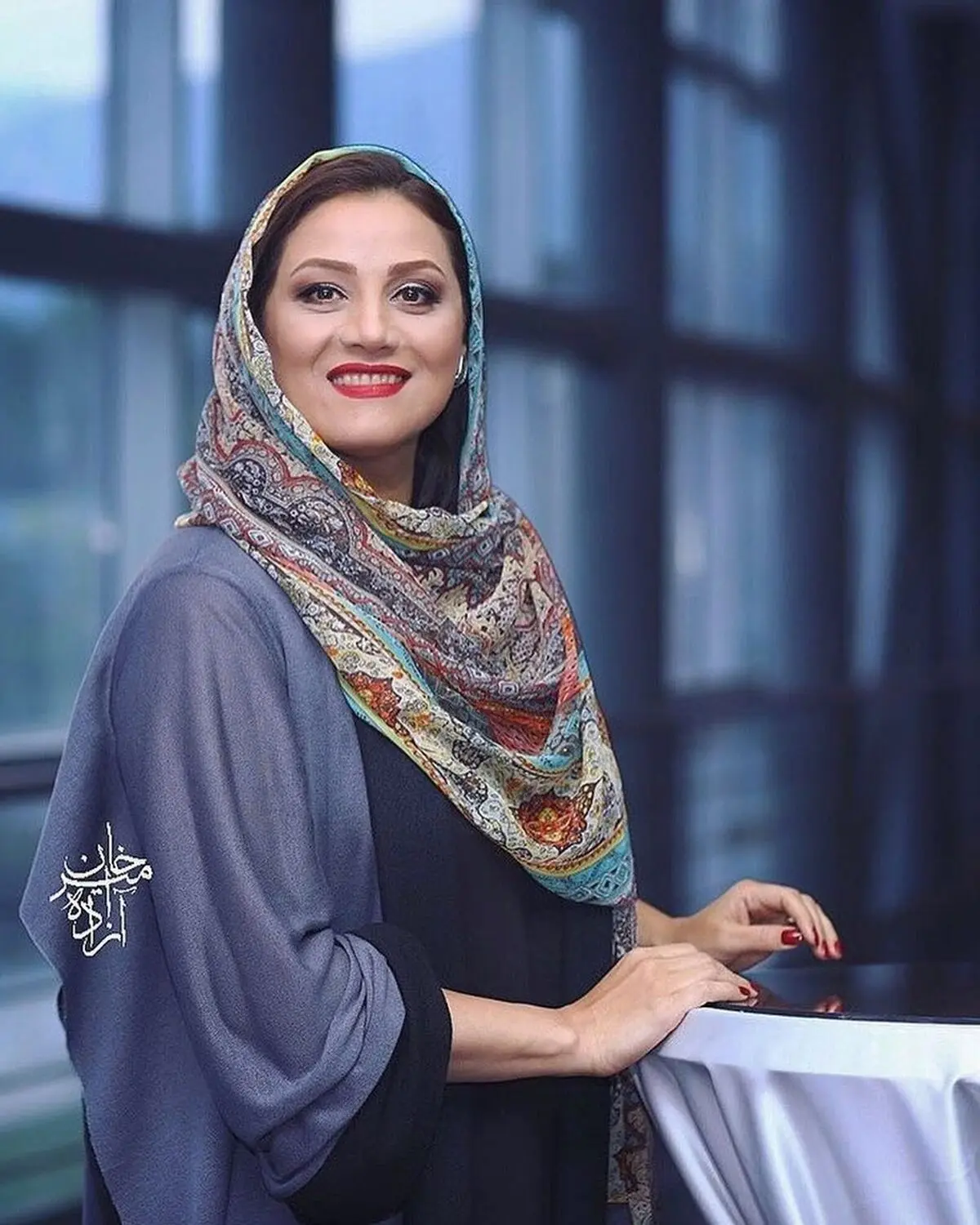شبنم مقدمی و آرایش زیبا