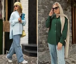 با ست شومیز و شلوار گشاااد تیپی بزن که همه کف کنند؛ یه استایل راحت و شیکِ تو دل برو