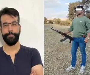 قاتل دکتر ⁧ مسعود داودی کیست+ عکس و استوری قاتل با اسلحه