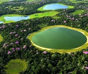 شگفتی های طبیعت؛ پانتانال یه جاییه توی برزیل که سال ها زیر آب بوده و طبیعتی بکر دارد