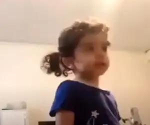 آواز شهادت؛ ای ایران خواندن زهرا شهید 3 ساله